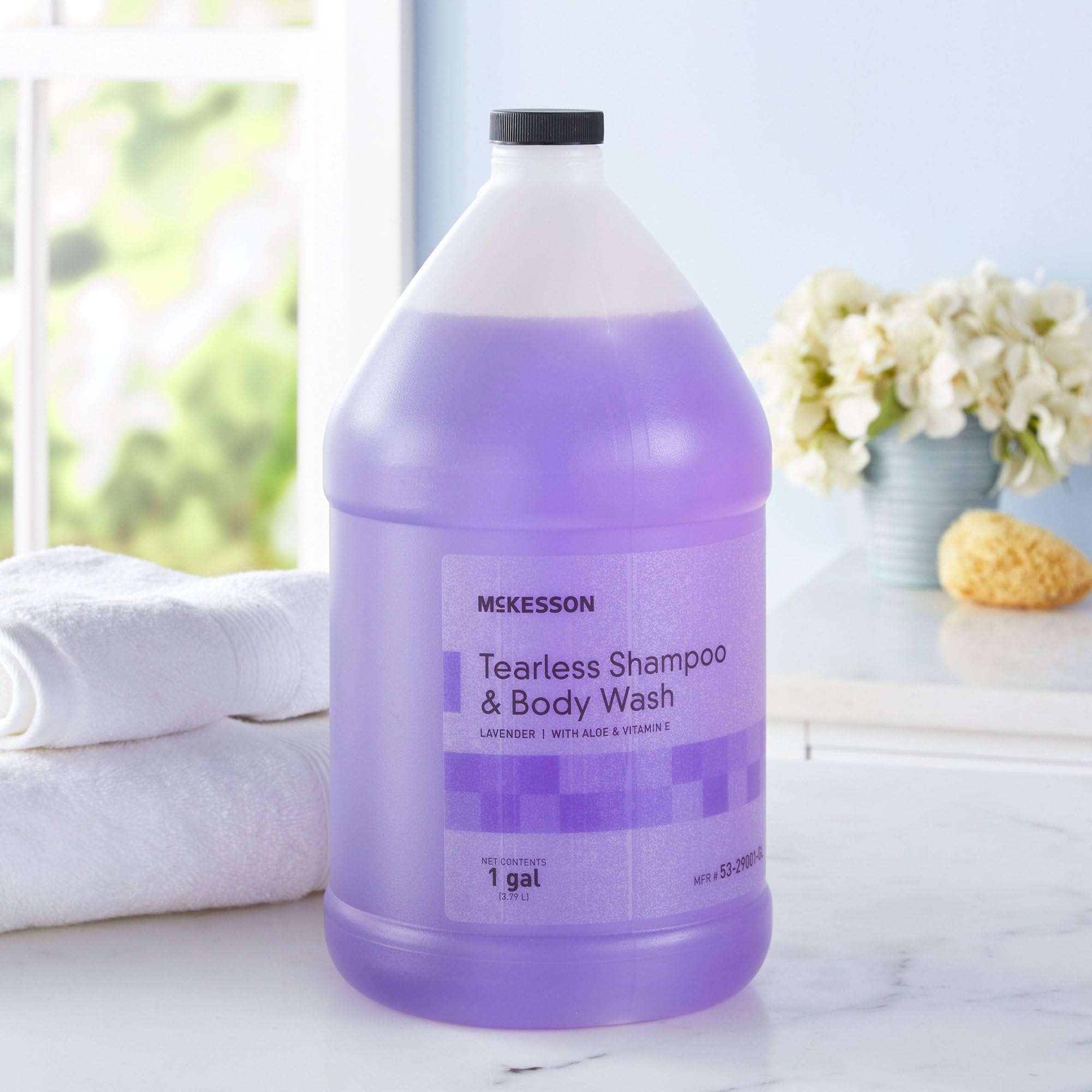 McKesson 1-gallon bulk bottle for facility-wide refills