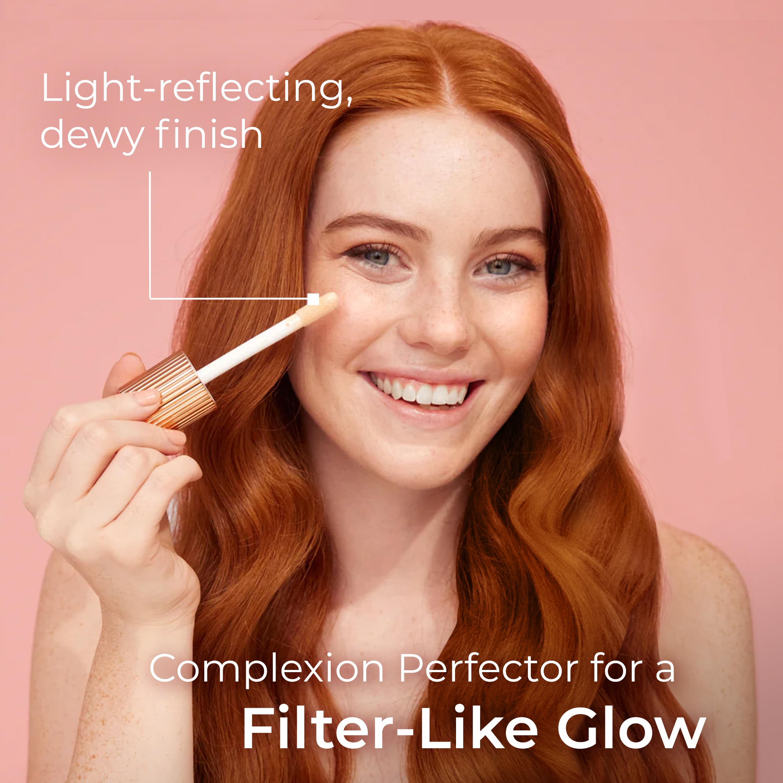 MCoBeauty Flawless Glow layered under makeup for seamless finish