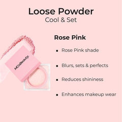 MCoBeauty applying to T-zone to control shine with a weightless feel