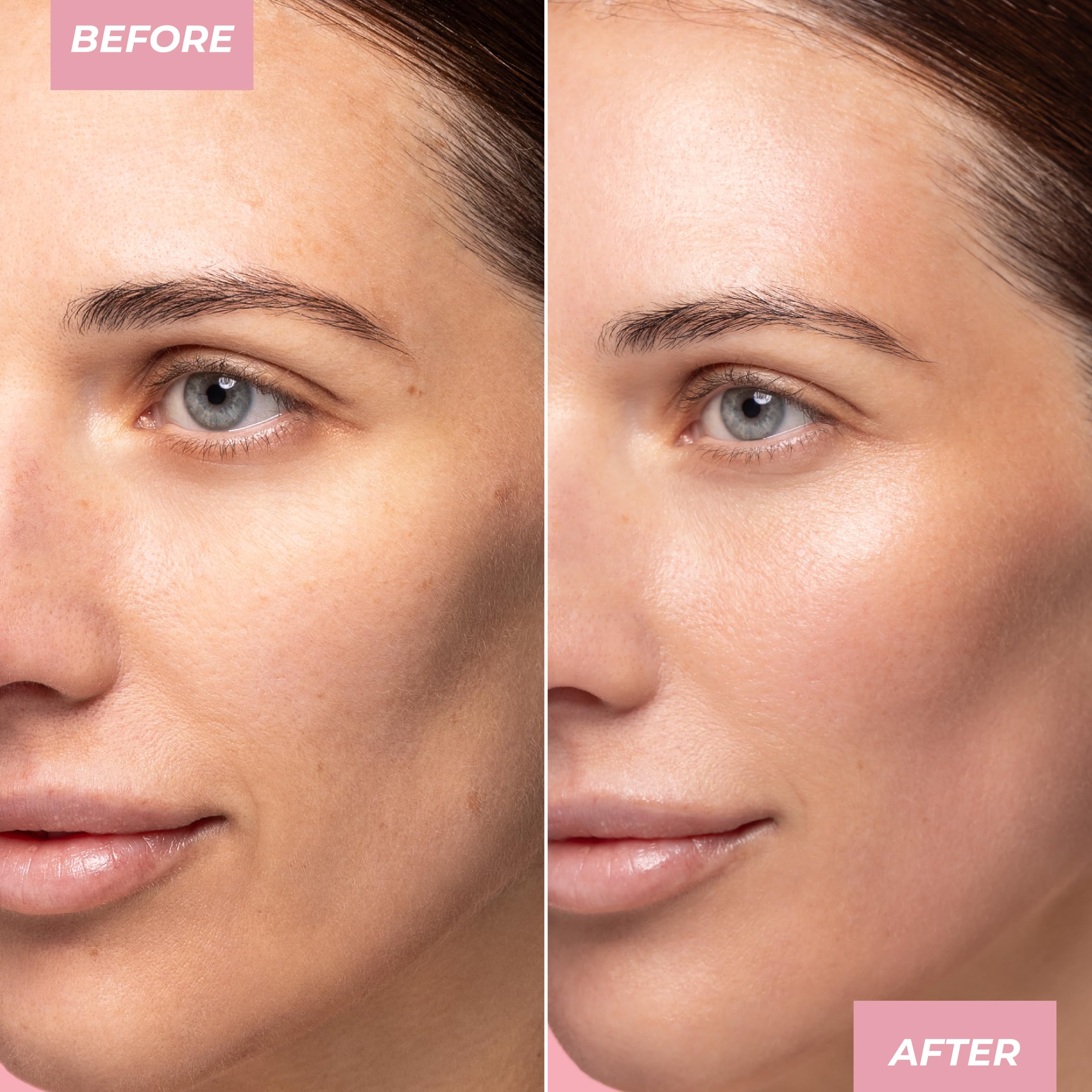 MCoBeauty Flawless Glow under-foundation primer application highlights luminosity