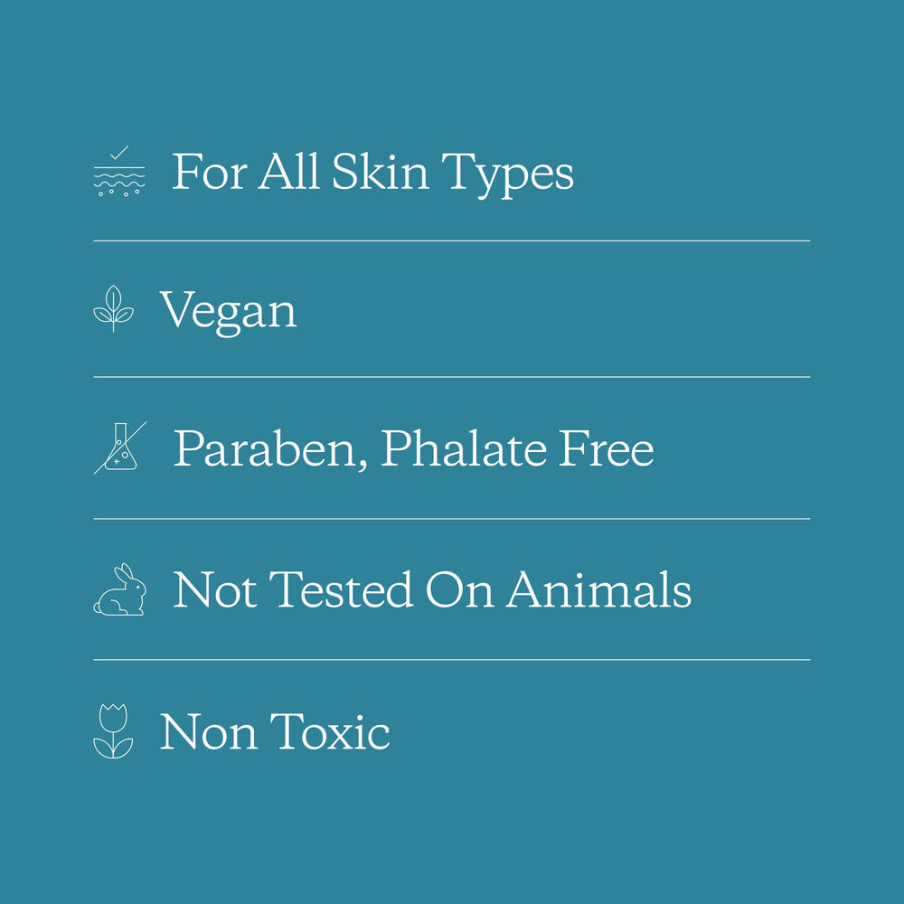MDacne shaving cream vegan and cruelty-free certification on packaging.