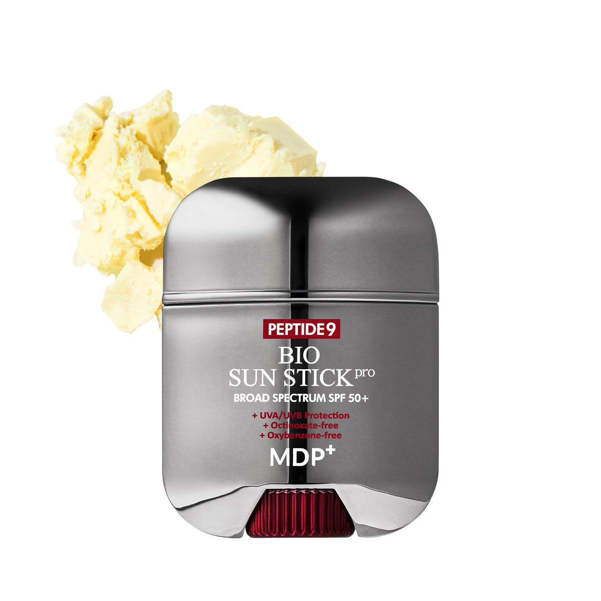 MDP Sunstick Pro packaging shows portable sun protection for daily on-the-go use