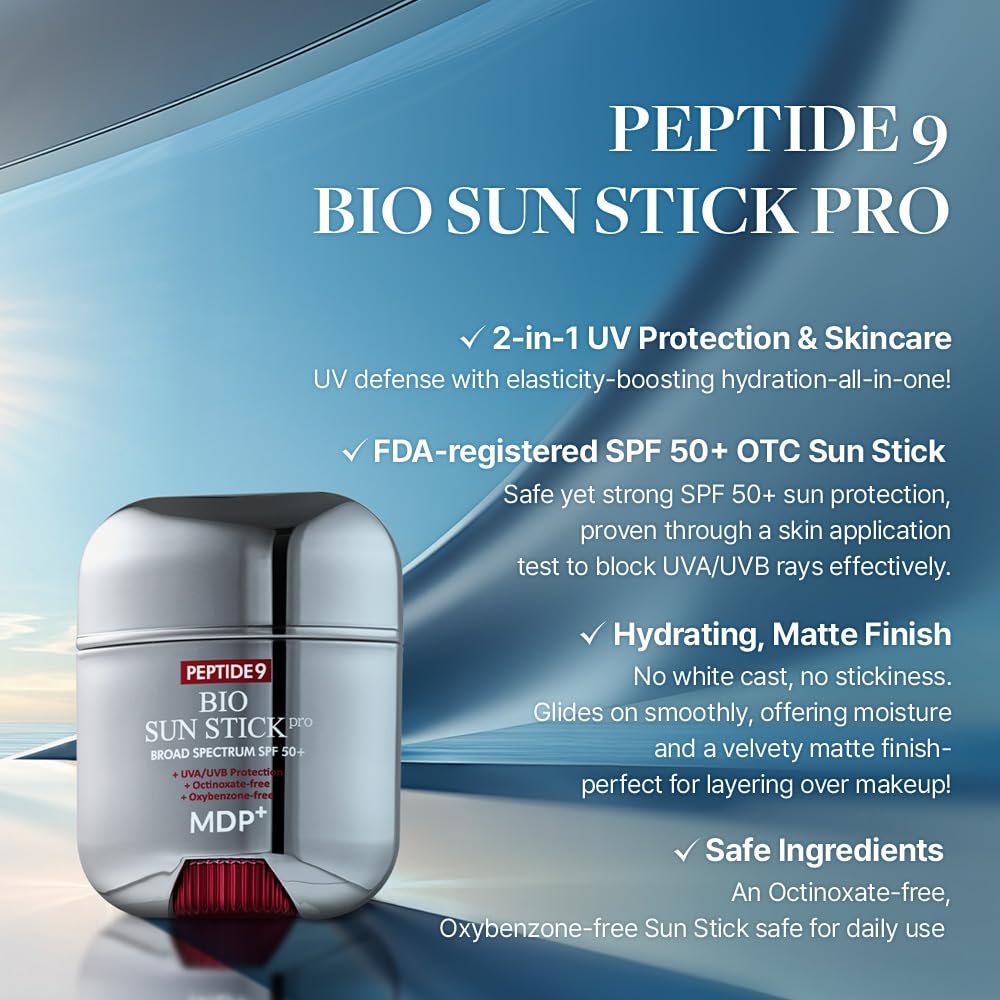 MDP Sunstick Pro texture close-up reveals lightweight non-greasy application