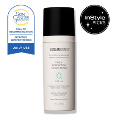 MDSolarSciences moisturizer cream swirl highlights texture ideal for morning hydration