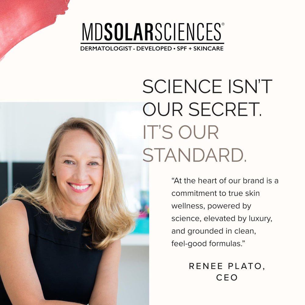 MDSolarSciences Mineral BB Crème SPF 50 hydration with squalane on skin surface