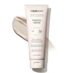 MDSolarSciences Mineral Crème Sunscreen SPF 50 bottle delivering broad spectrum protection