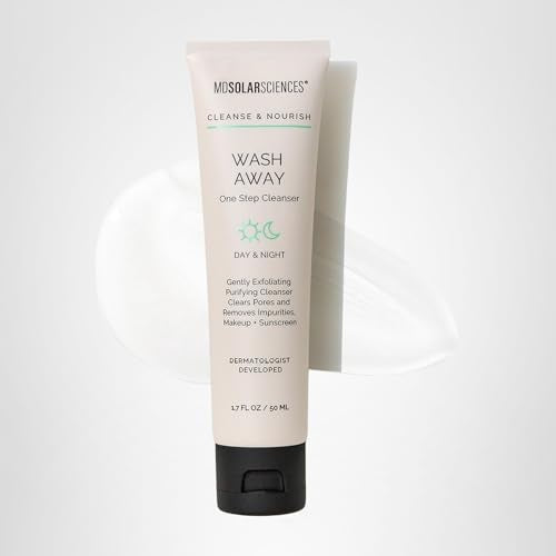 MDSolarSciences Wash Away packaging highlighting clean beauty and cruelty-free promise