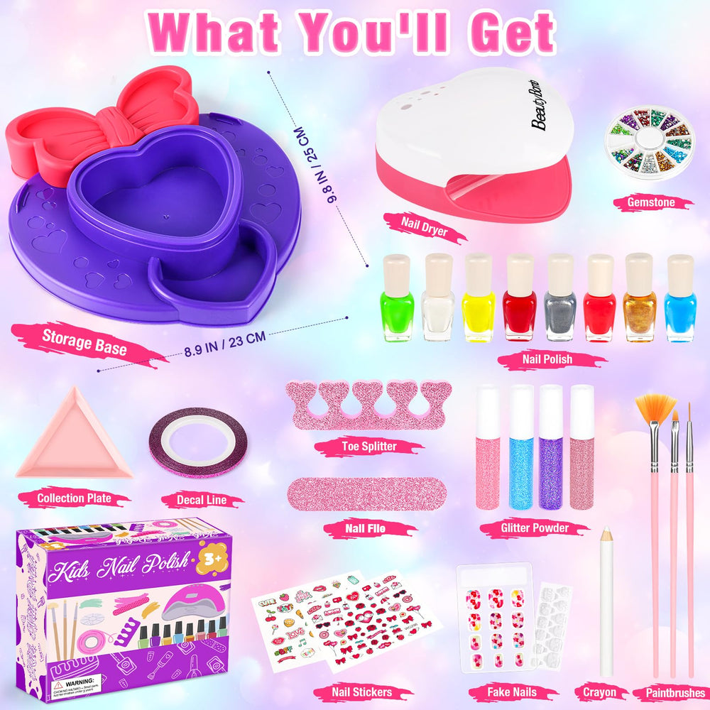 Meaicezli toe separator helps comfortable, neat polish application.