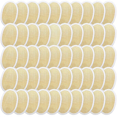 Meanplan loofah pad close-up shows soft texture for gentle exfoliation