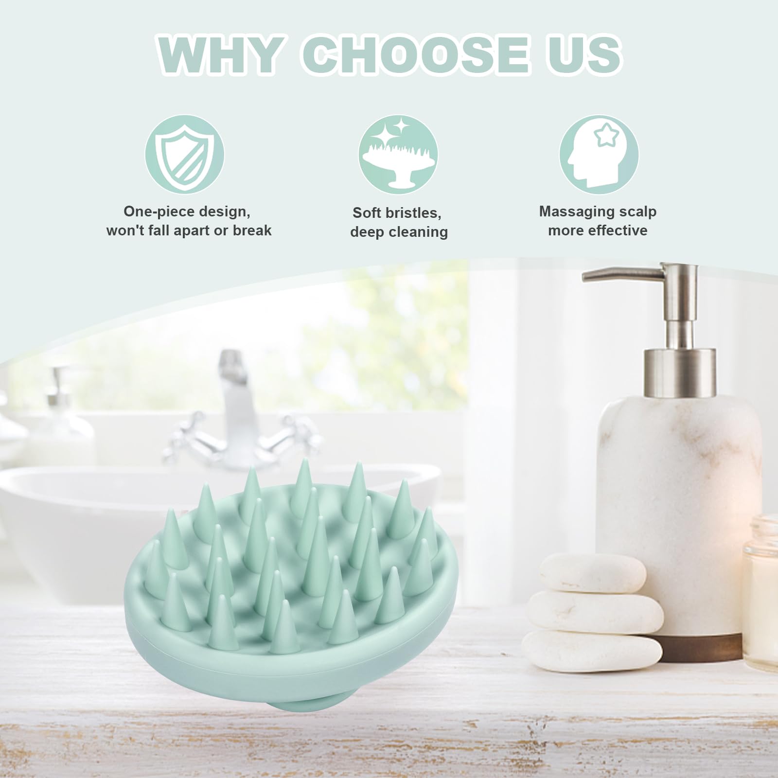 Meartchy cleaning and drying storage illustrating easy rinseability and fast-drying hygiene