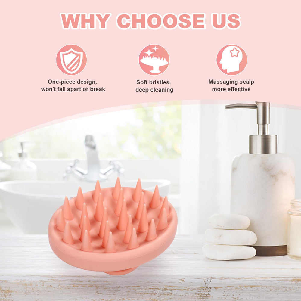 Meartchy silicone scalp massager for dry-use care and quick refresh.