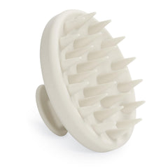 Meartchy silicone scalp massager with oval design delivers gentle scalp stimulation during shampoo sessions at home daily.