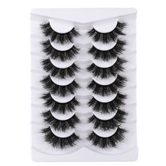 Mebver false eyelashes cat eye look with natural enhancement and lightweight wear