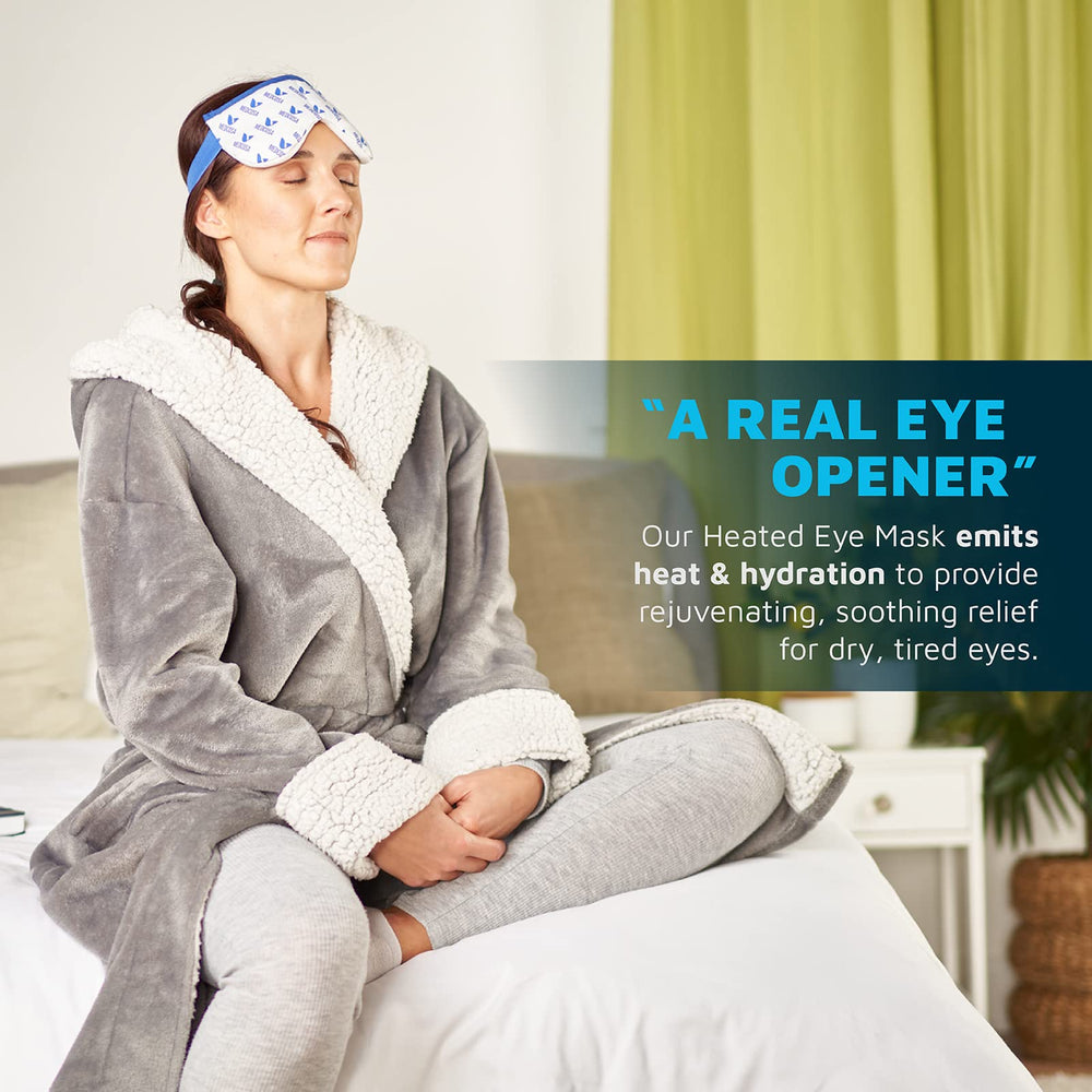 Medcosa eye mask adjustable strap ensures a snug, secure fit