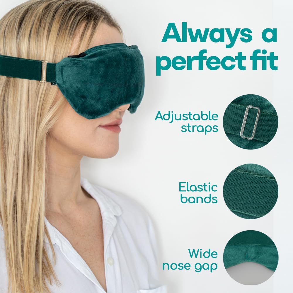 Medi Grade 2-in-1 eye mask 21cm wide coverage for full eye area