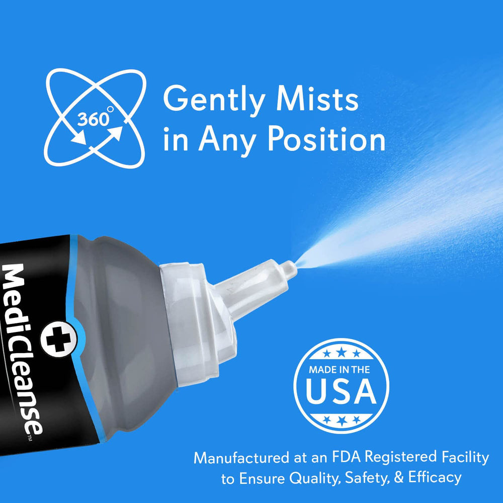 MediCleanse made-in-usa facility FDA-registered quality for reliable piercing aftercare