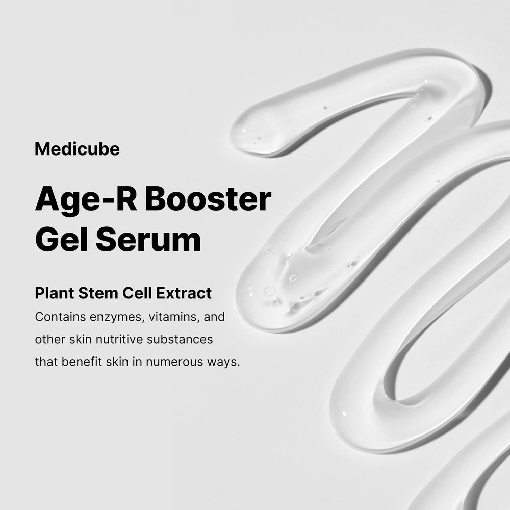 Medicube Age-R Booster Serum hydration boost during skincare routine.
