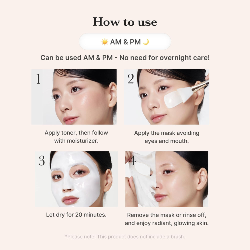 medicube Collagen Glazed Mask glow result showcases dewy complexion and smooth texture