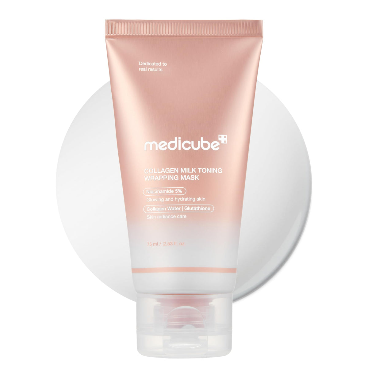 medicube Collagen Glazed Mask packaging highlights premium, hydrating skincare prep