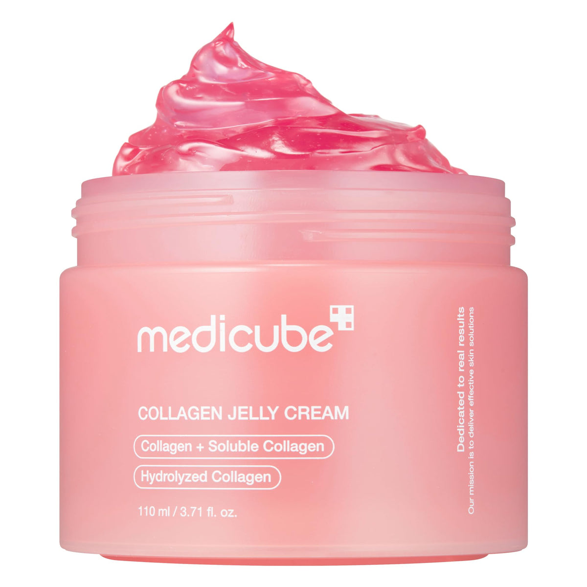 Medicube Collagen Jelly Cream packaging close-up signaling hydration.