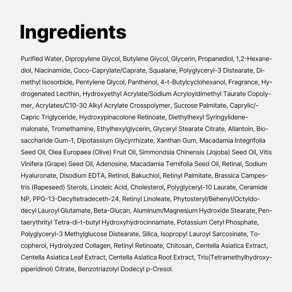 Medicube Deep Reviving Bakuchiol Serum routine imagery for morning and night use.