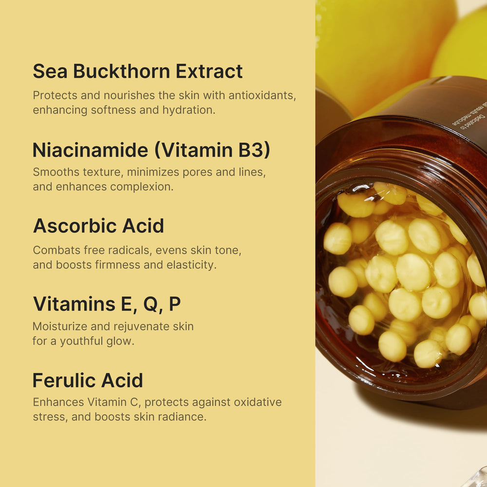 Medicube Deep Vita C Golden Capsule application demonstrates easy blend into routine