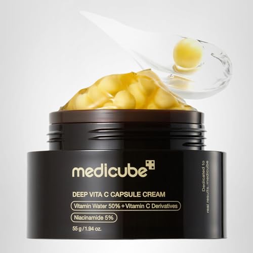 Medicube Deep Vita C Golden Capsule patch test reminder supports safe use