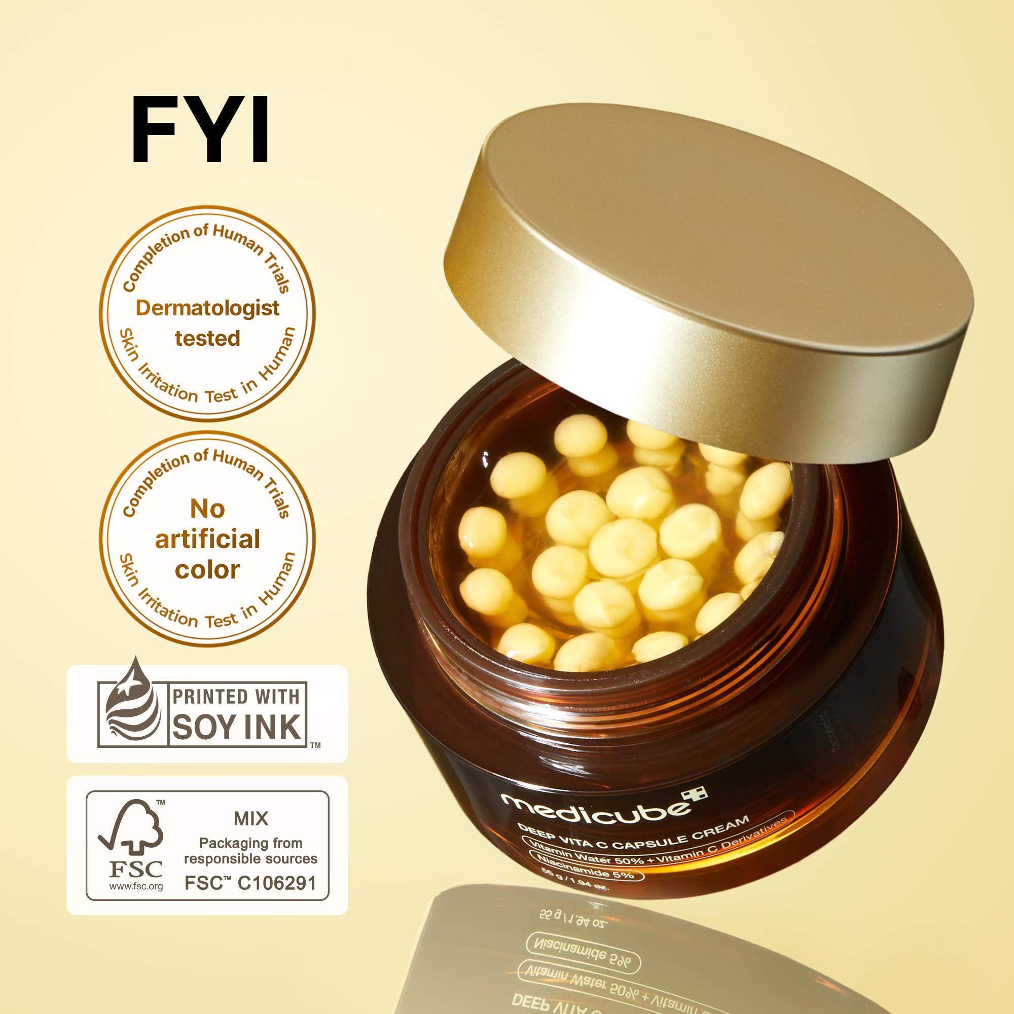 Medicube Deep Vita C Golden Capsule sea buckthorn ingredient hints nourishing antioxidants