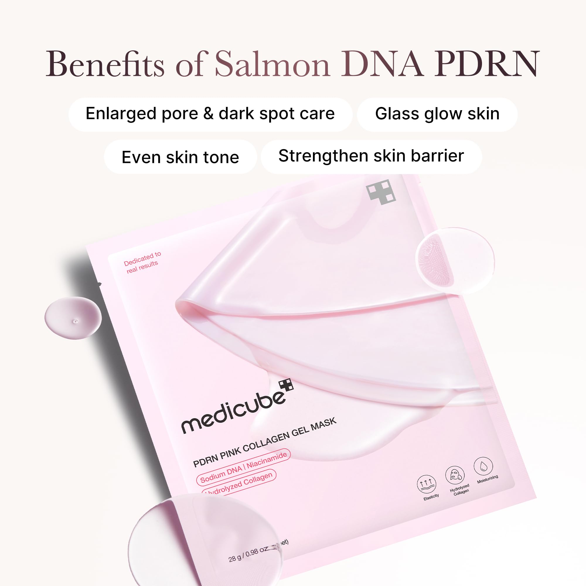Medicube eye-area focus shows up to 9.3% improvement in fine lines.
