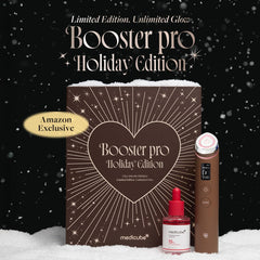 Medicube Glow All Day TXA Serum bottle highlights hydrating formula for luminous complexion.