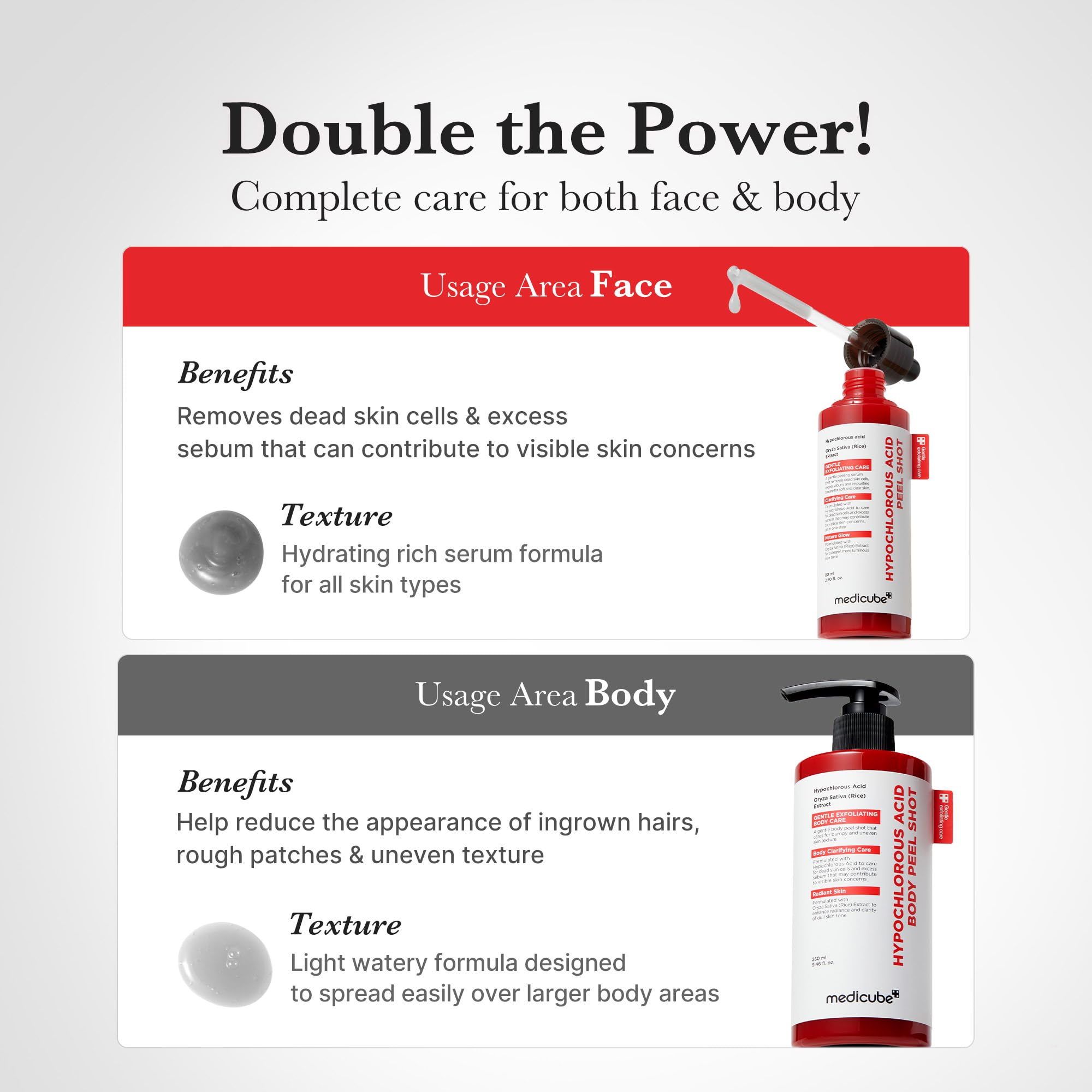 Medicube panthenol section emphasizes barrier-supporting hydration ideal for sensitive skin