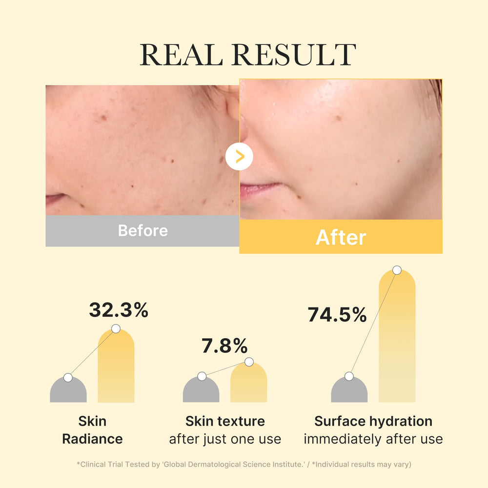 Medicube Kojic Acid Turmeric jelly mask swatch hints at tone-evening glow.