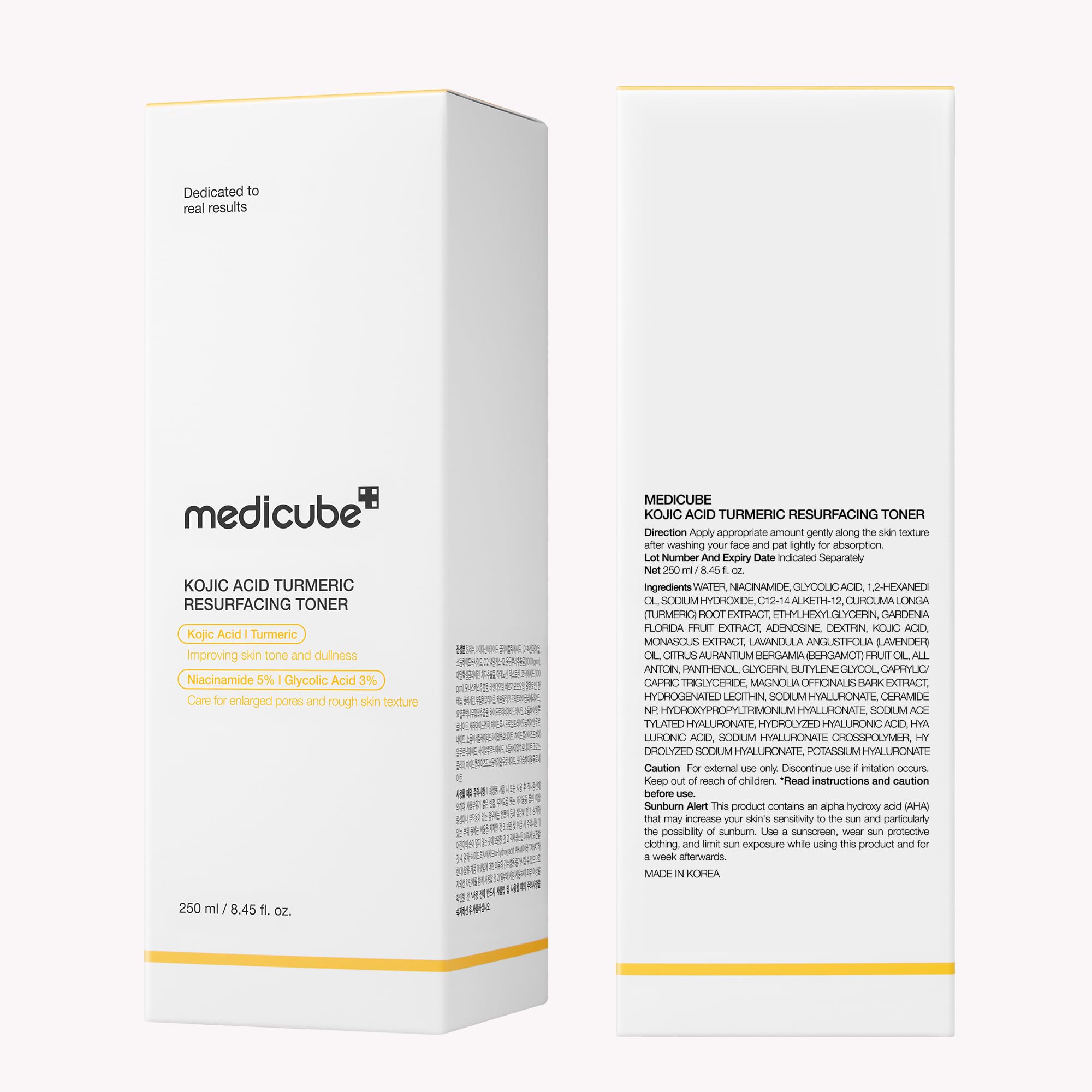 Medicube Kojic Turmeric Toner close-up glow