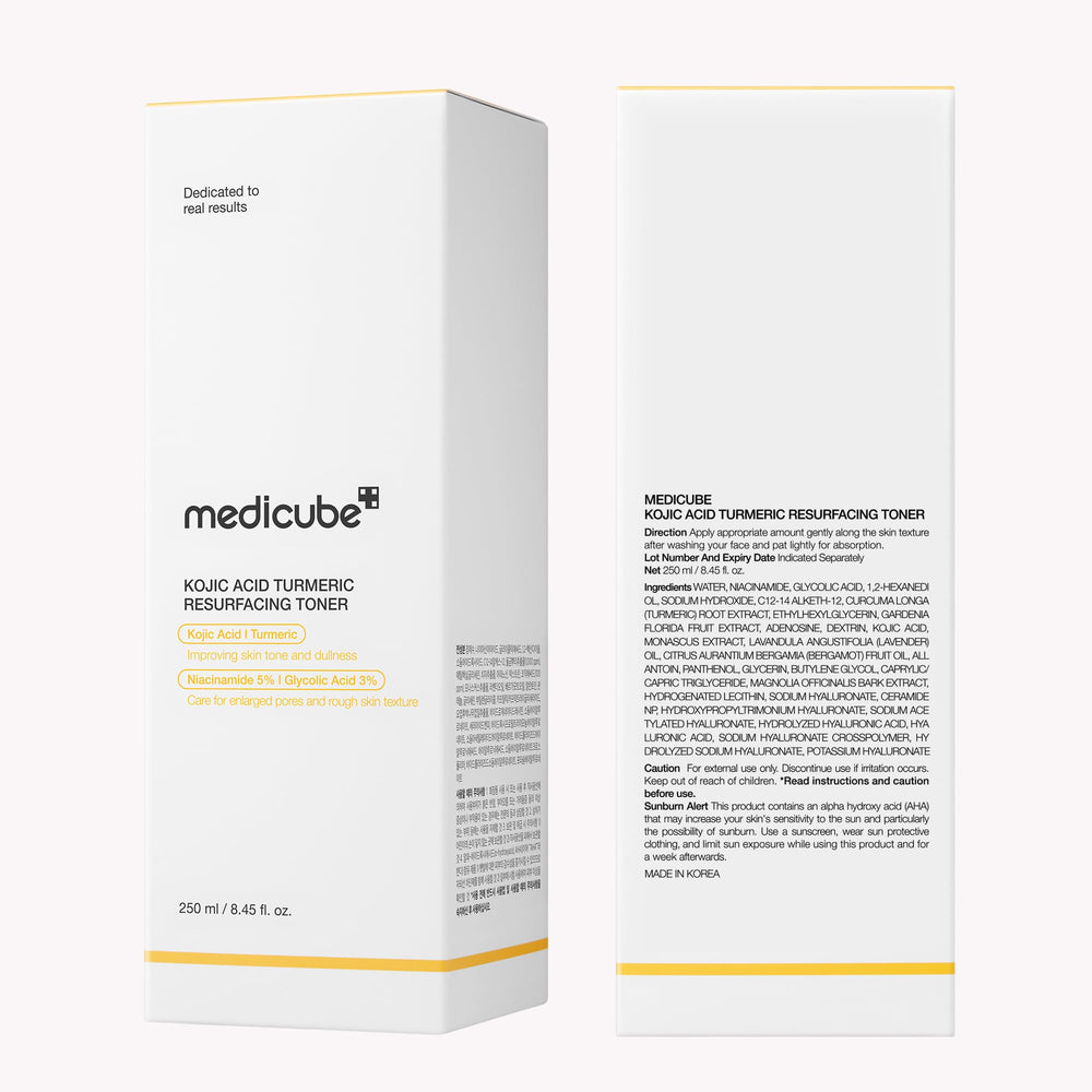 Medicube Kojic Turmeric Toner close-up glow