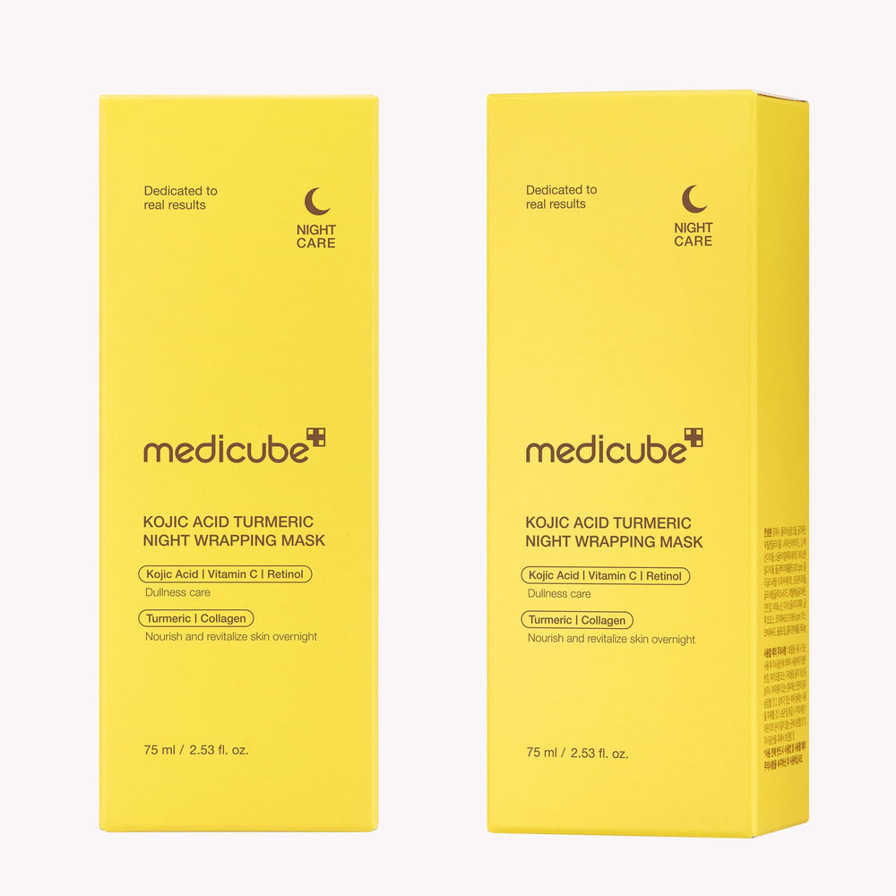 medicube morning glow close-up after peeling to reveal brightness