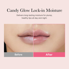 Medicube PDRN lip mask close-up shows smooth, glossy finish.