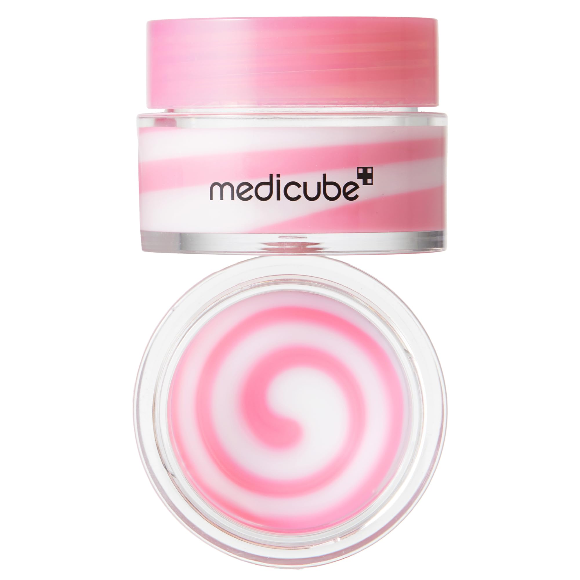 Medicube PDRN lip mask texture reveals a creamy, non-sticky glide.