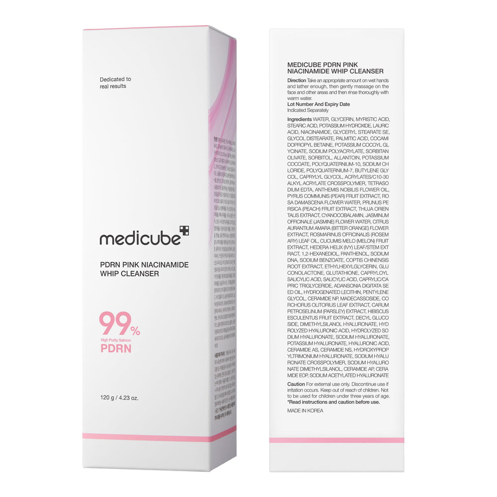 Medicube PDRN Marshmallow packaging highlights premium Korean skincare