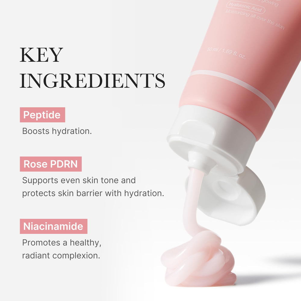 Medicube PDRN Pink with Rose DNA for blemish-supportive care.