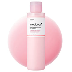 Medicube PDRN Pink Niacinamide Milky Toner bottle promoting intense hydration