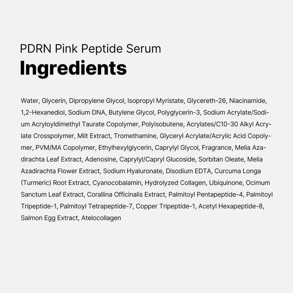 Medicube Pink PDRN Trio serum texture swatch on skin