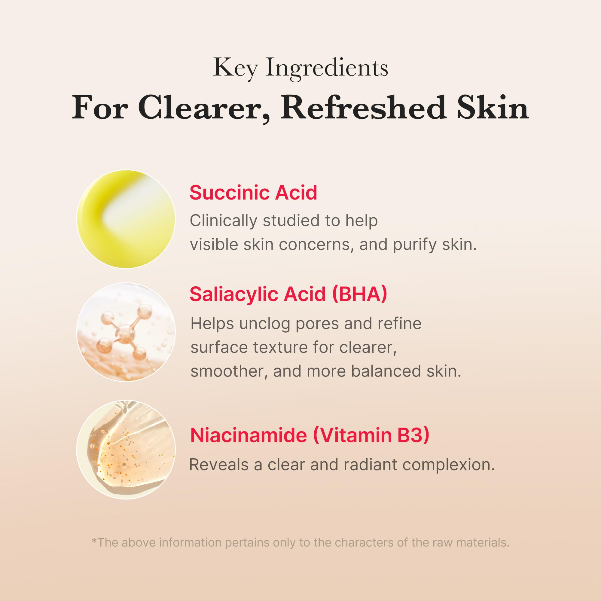 Medicube Red Succinic Pad on-face application shows pore refinement.