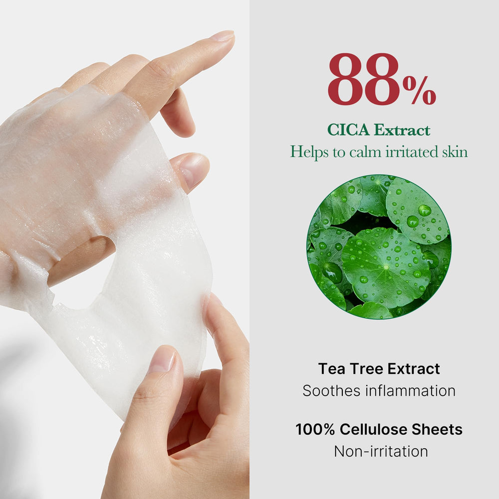 Medicube Super Cica Daily Quick Mask vegan and FSC packaging.