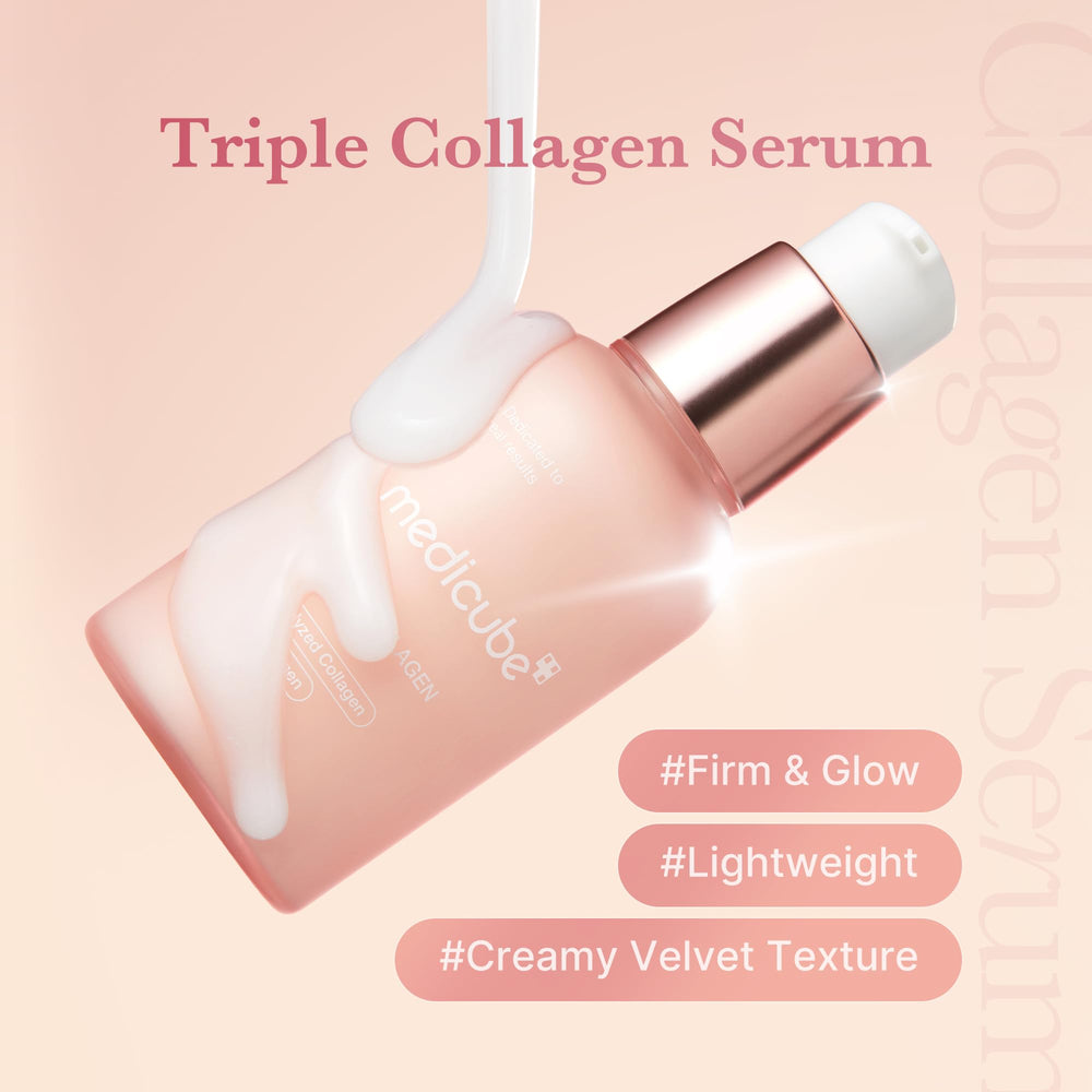 Medicube serum pump-dispense showing easy daily application