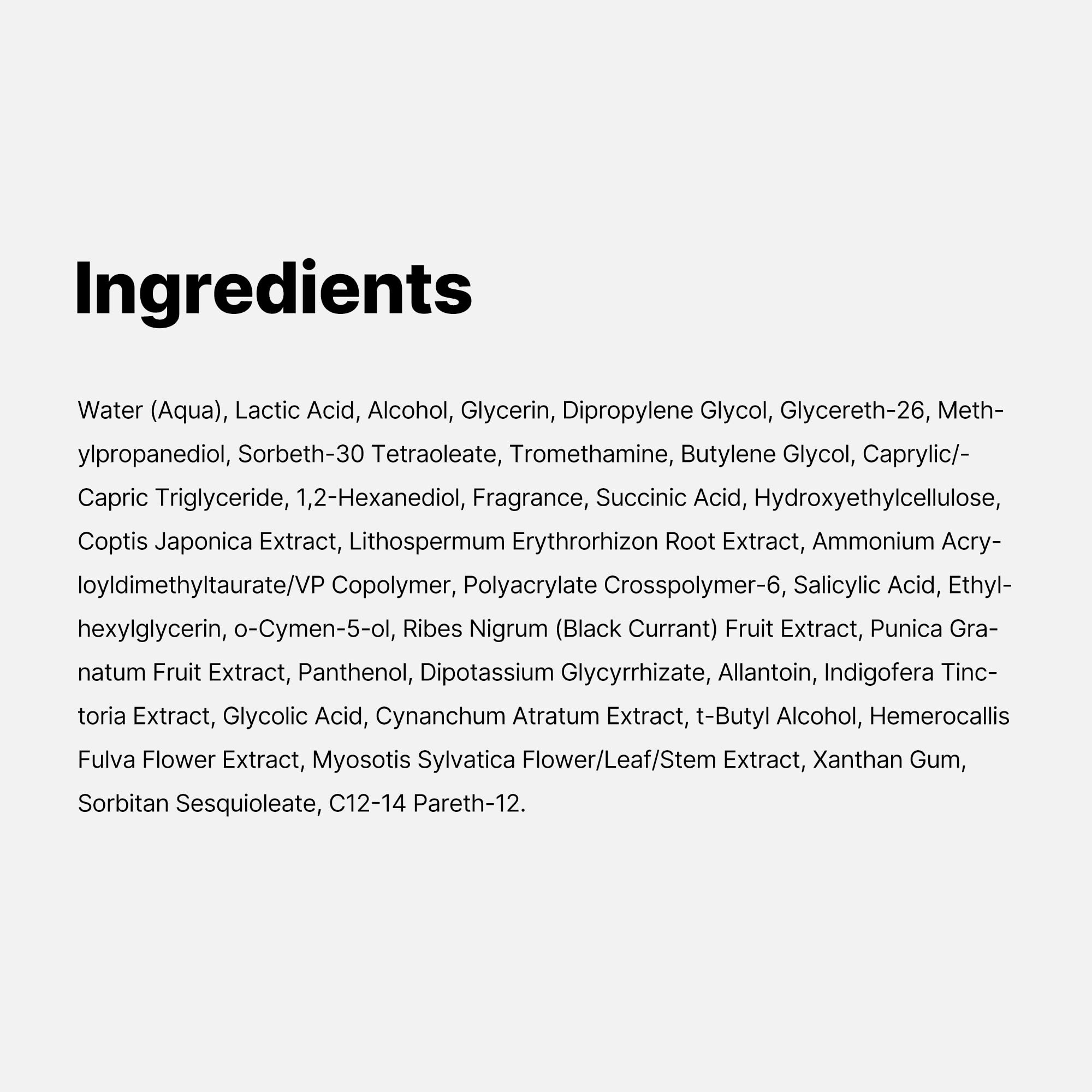 Medicube wash-off exfoliant after-application glow on hand indicates hydration and radiance