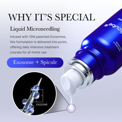 Medicube Zero Exosome Shot with Niacinamide and Panthenol for hydration.