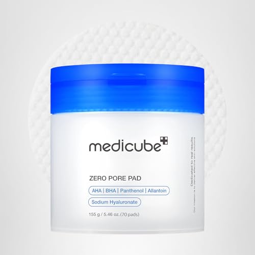 Medicube Zero Pore Pads 2.0 skin after use looks smooth.