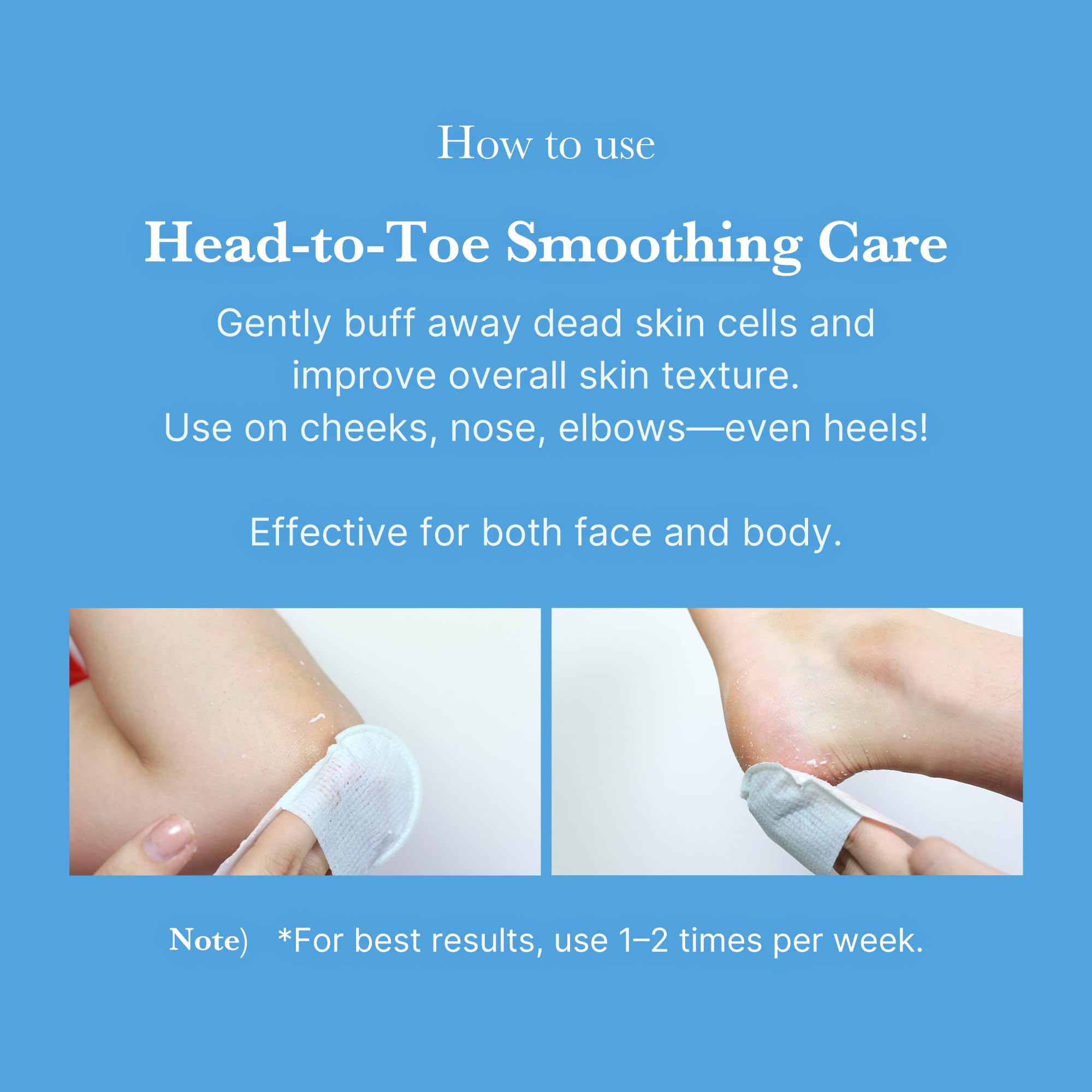 medicube Zero Pore Peel Pads double-sided design blends smoothing cotton with polishing microfibre