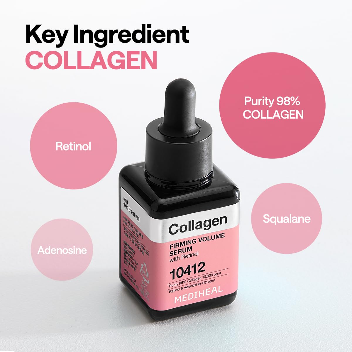 Mediheal Collagen Firming Serum low molecular collagen and retinol benefits