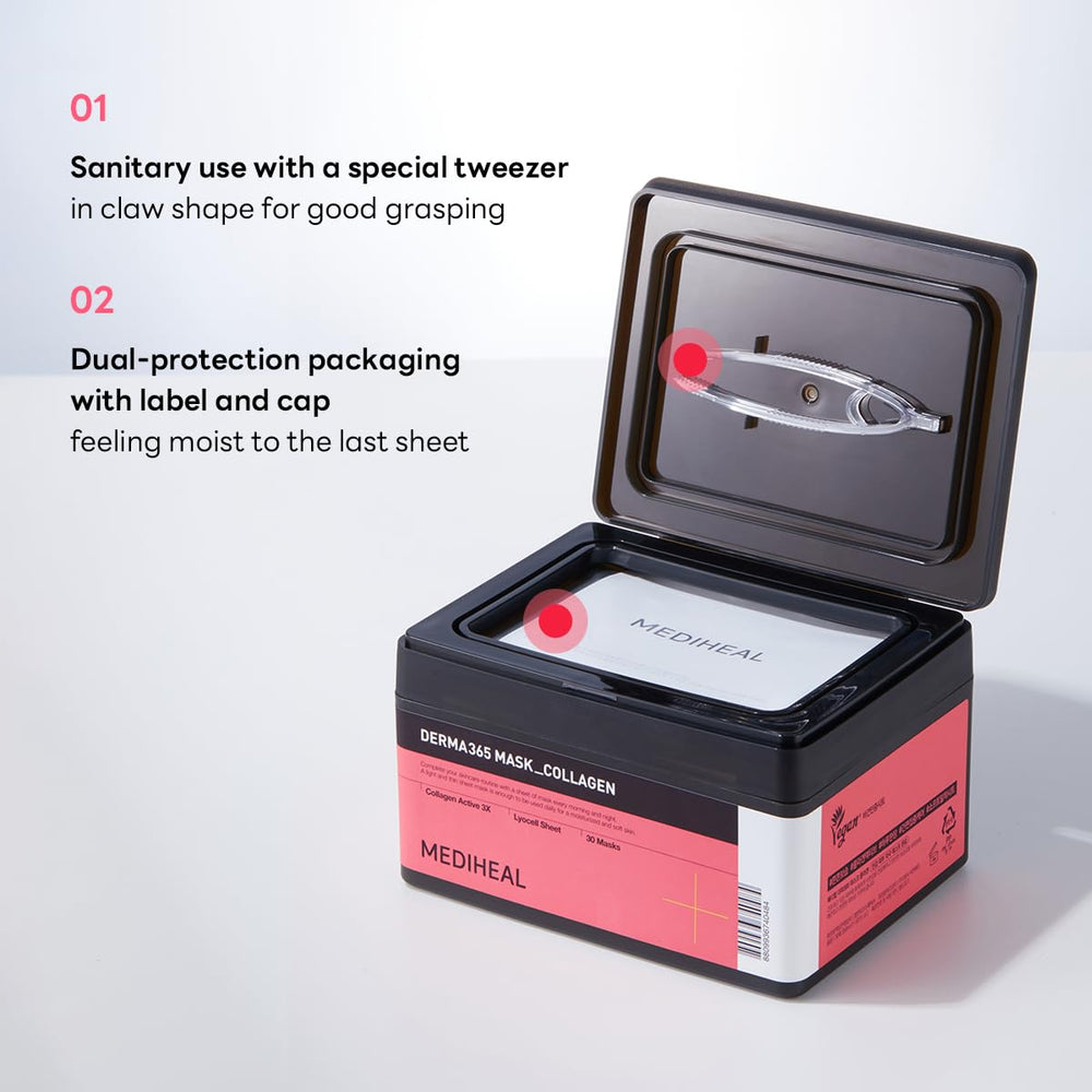 Soft-fit sheet texture provides comfortable wear during quick skincare sessions.